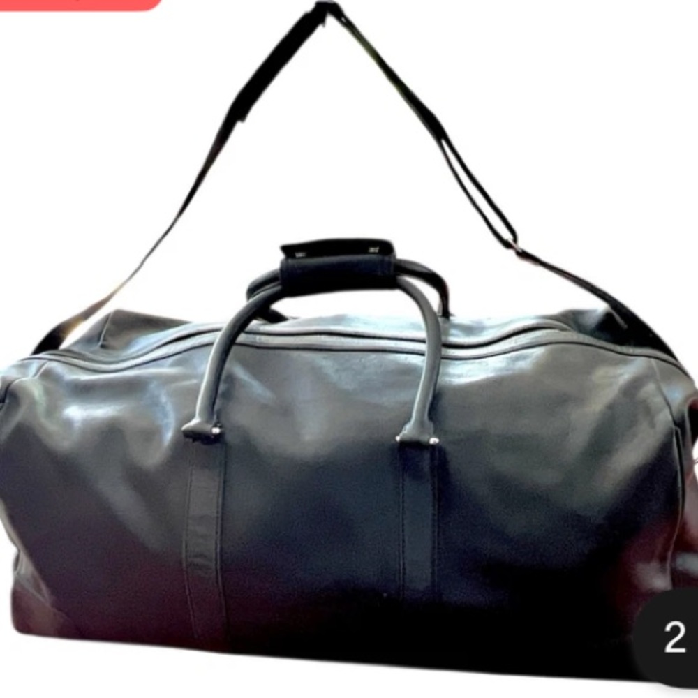 Coach Leather 5409 Travel Bag with detachable strap- this is a forever piece! - Picture 2 of 8